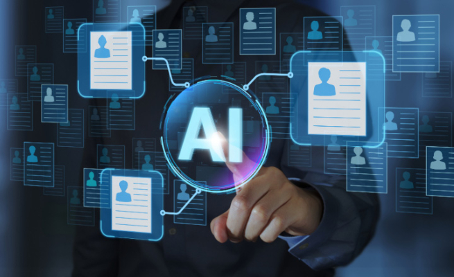 AIを活用した採用支援システムのイメージ画像